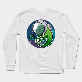 Space Chameleon Long Sleeve T-Shirt